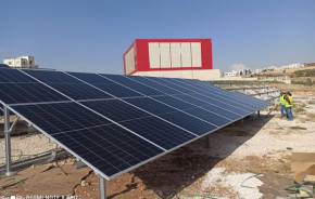 البلدية تنهي أعمال تنفيذ محطة شمسية بقدرة 1.3 واط