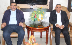 زيارة رئيس بلدية السموع لرئيس بلدية يطا