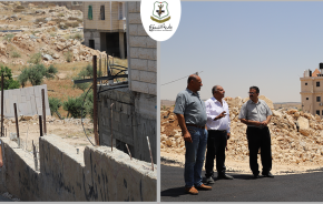 رئيس البلدية يتفقد المرحلة الأولى من مشروع تعبيد طرق فرعية ودخلات خاصة