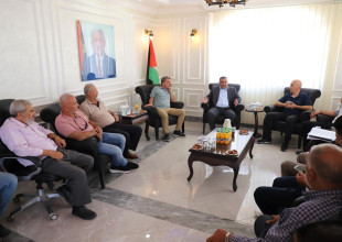 الاستلام الأولي لمشروع تأهيل وتعبيد الطرق الداخلية في البلدة