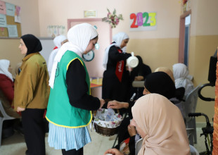 البرلمان الطلابي يزور مركز البلدية المجتمعي بمناسبة يوم المعاق العالمي