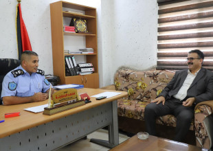 زيارة ميدانية لمركز شرطة السموع