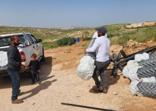 البلدية تقدم دعمًا لمزارعين بمنطقة "خلة انياص" تعزيزا لصمودهم