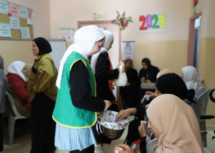 البرلمان الطلابي يزور مركز البلدية المجتمعي بمناسبة يوم المعاق العالمي