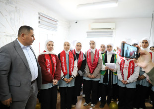 البرلمان الطلابي يزور مركز البلدية المجتمعي بمناسبة يوم المعاق العالمي