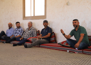 جولة ميدانيّة في "غوين" تعزيزًا لصمود أهالي المنطقة