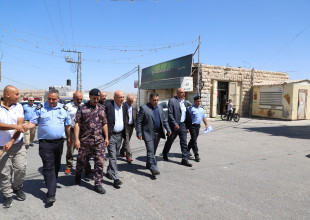 زيارة معالي وزير السياحة والآثار هاني الحايك مدينة السموع