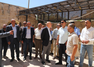 زيارة معالي وزير السياحة والآثار هاني الحايك مدينة السموع