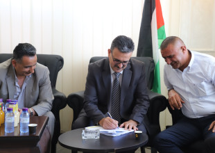 رسميًا م. بدر الحوامدة رئيسًا لبلدية السّموع.