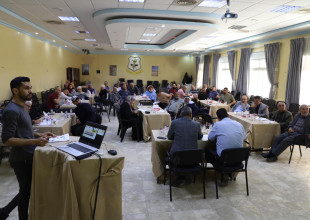 بلدية السموع تنفذ لقاء البيت المفتوح لعرض مخرجات تحديث الخطة التنموية المحلية