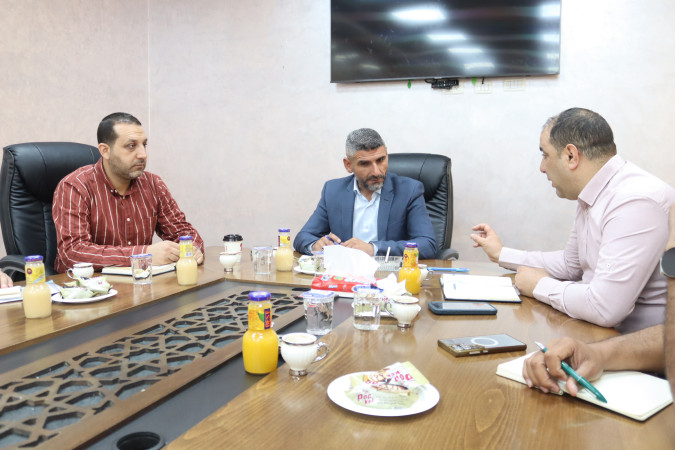 البلدية تتابع مع UNDP المرحلة الثانية لتشغيل بئر شعب الطارق