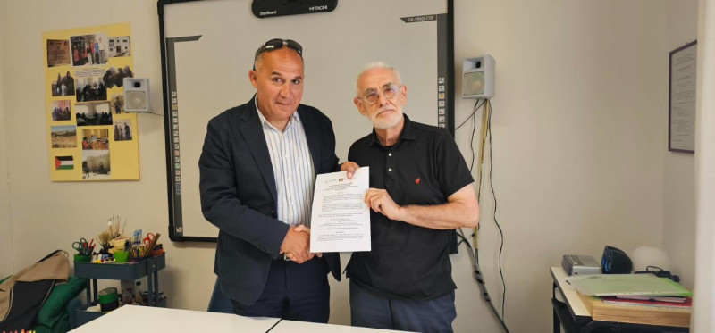 بلدية السموع توقع اتفاقية شراكة مع مركز SpazioAcca APS الإيطالي