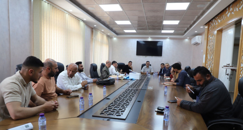 فتح العروض الفنية لمشروع إعادة تأهيل وتعبيد طريق رابط أبو الهوى-المدارس