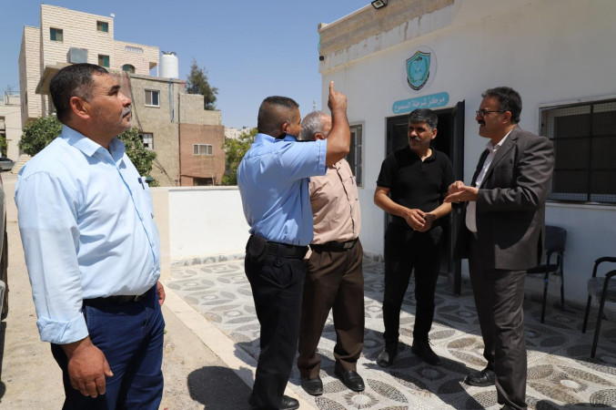 زيارة ميدانية لمركز شرطة السموع
